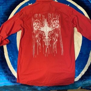 El General 🌹red dress clothes for men. XL